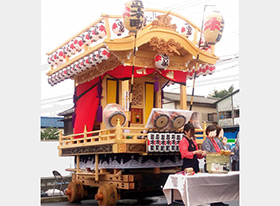 佐倉の秋祭り御神酒所（御祭山車）復元・製作工事