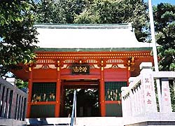 天福寺山門（千葉県千葉市、真言宗）