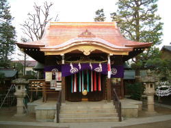 月見岡八幡神社（東京都新宿区）