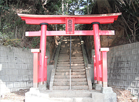 小室八幡神社鳥居（千葉県船橋市）