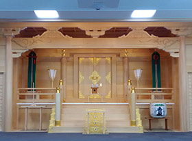 千葉県神社庁新庁舎内 神殿新築工事