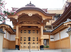 山門の施工事例1(施工後)